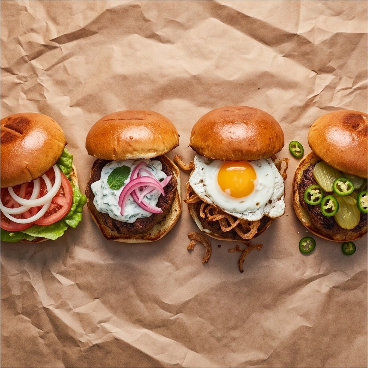 Four Builds, One Patty