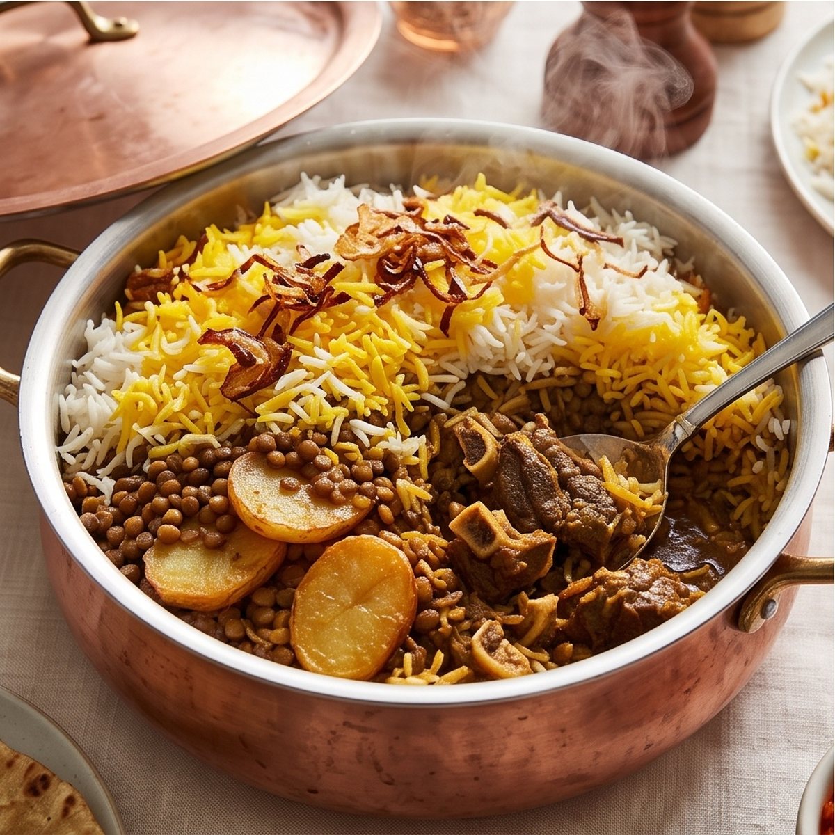 Lamb Breyani, Durban Style