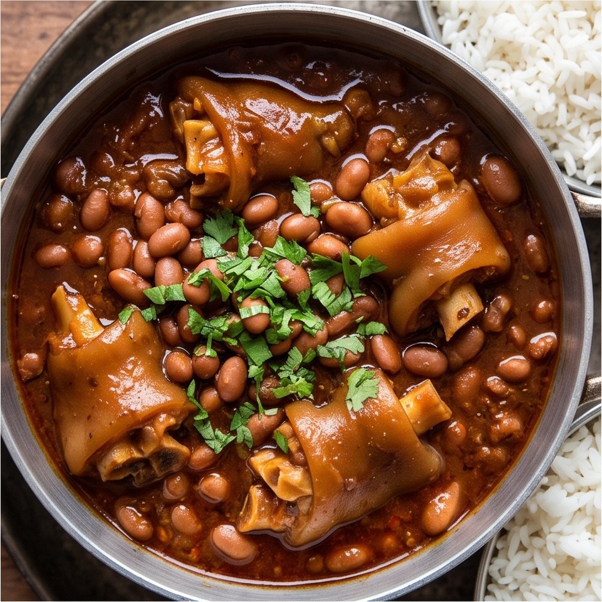 Trotters & Sugar Bean Curry