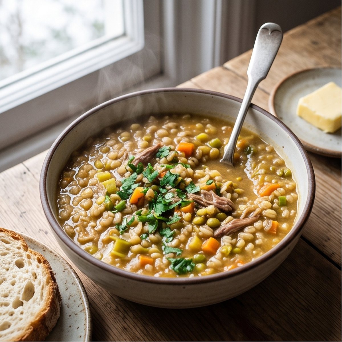 Lamb Neck & Barley Soup