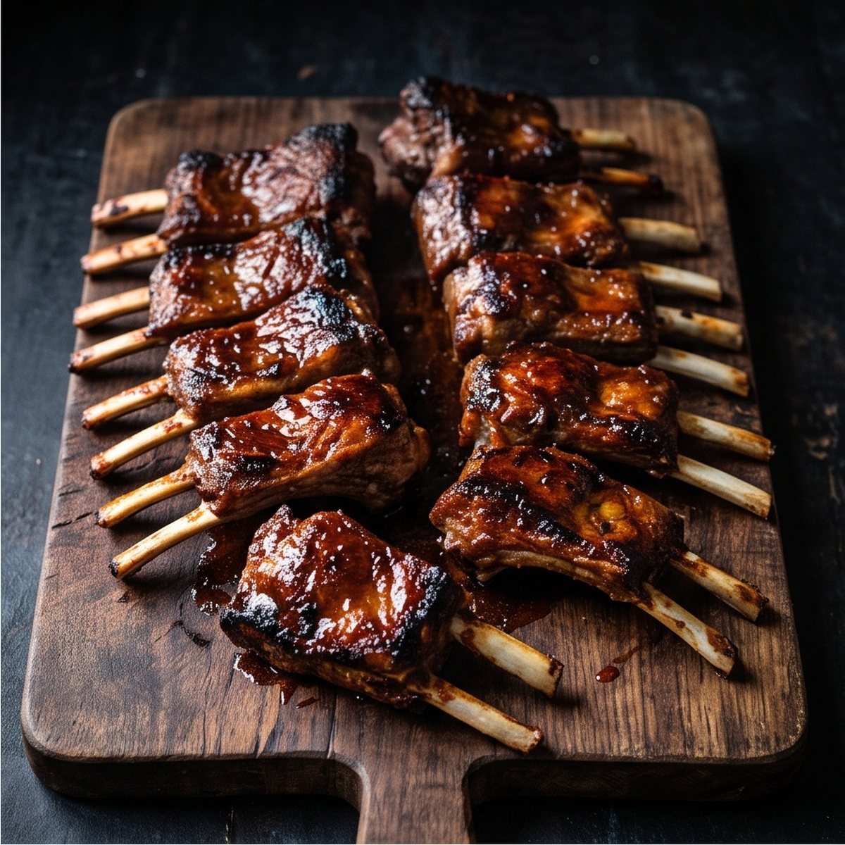 Sticky Braaied Riblets