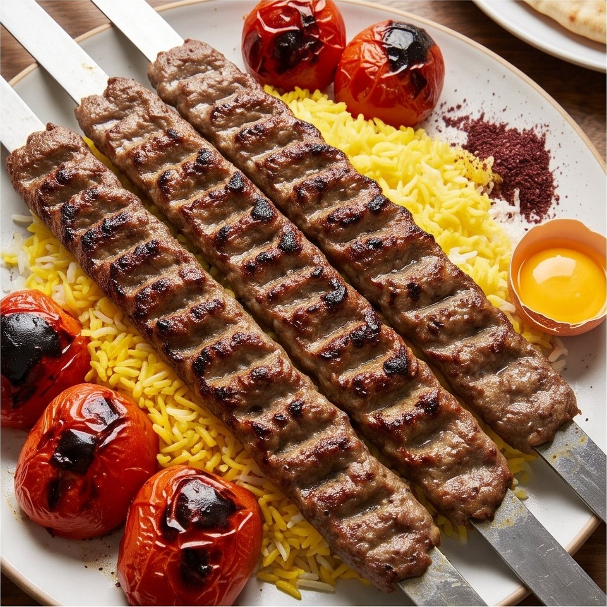 Chelow Kabab Koobideh
