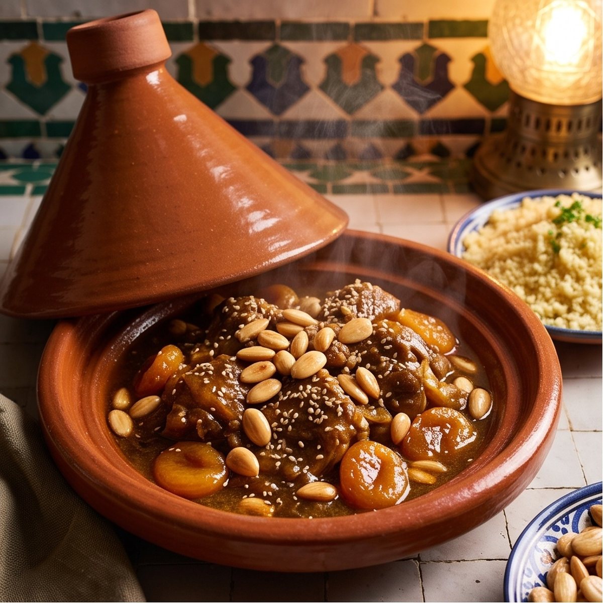 Lamb Tagine with Apricots