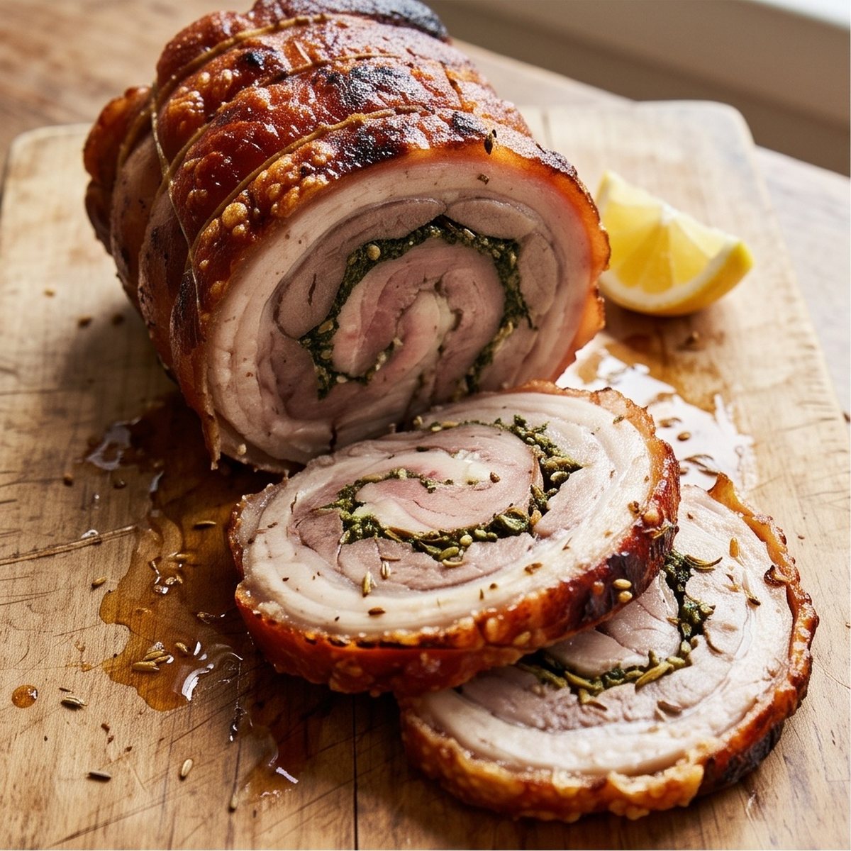 Rolled Breast, Porchetta-Style