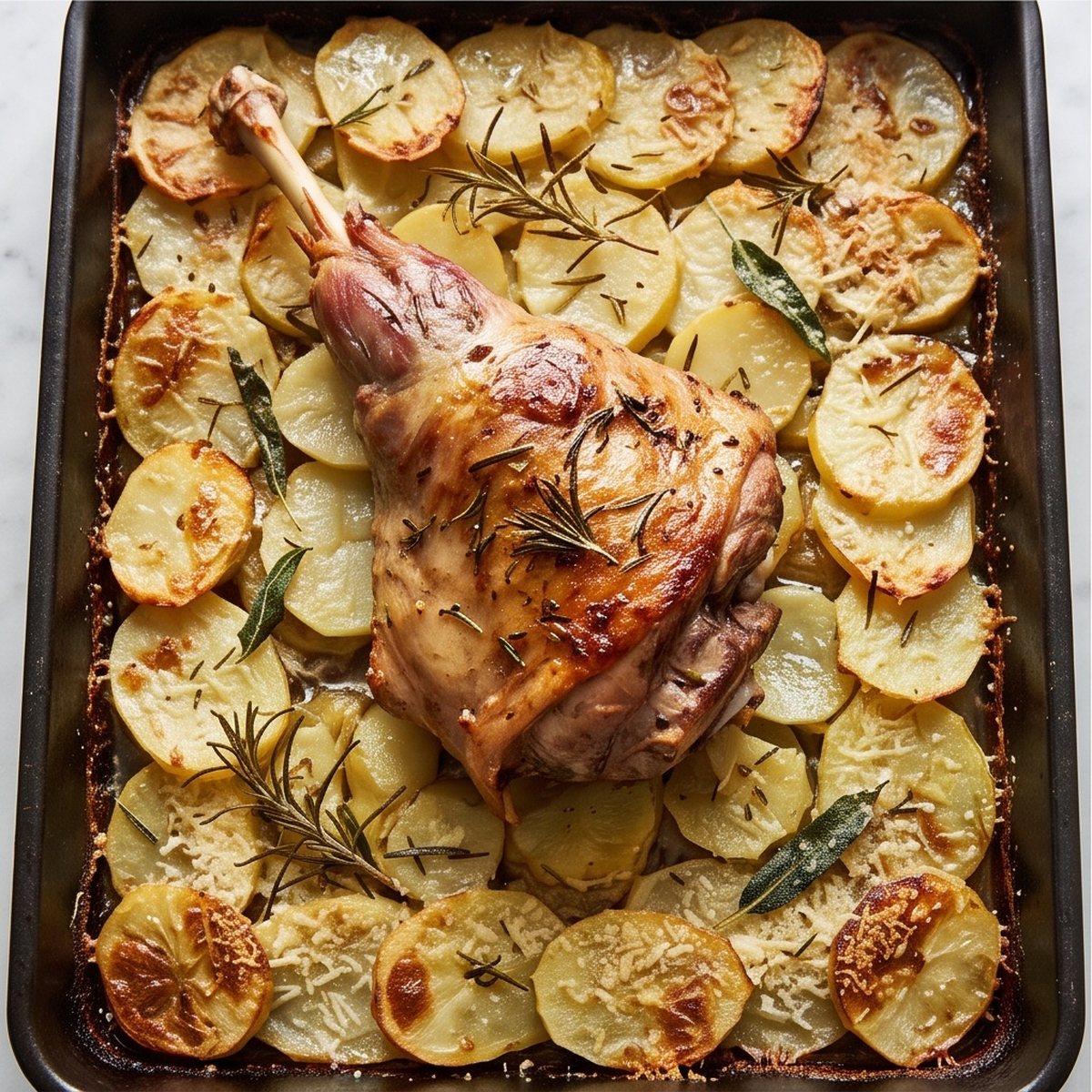 Agnello al Forno con Patate