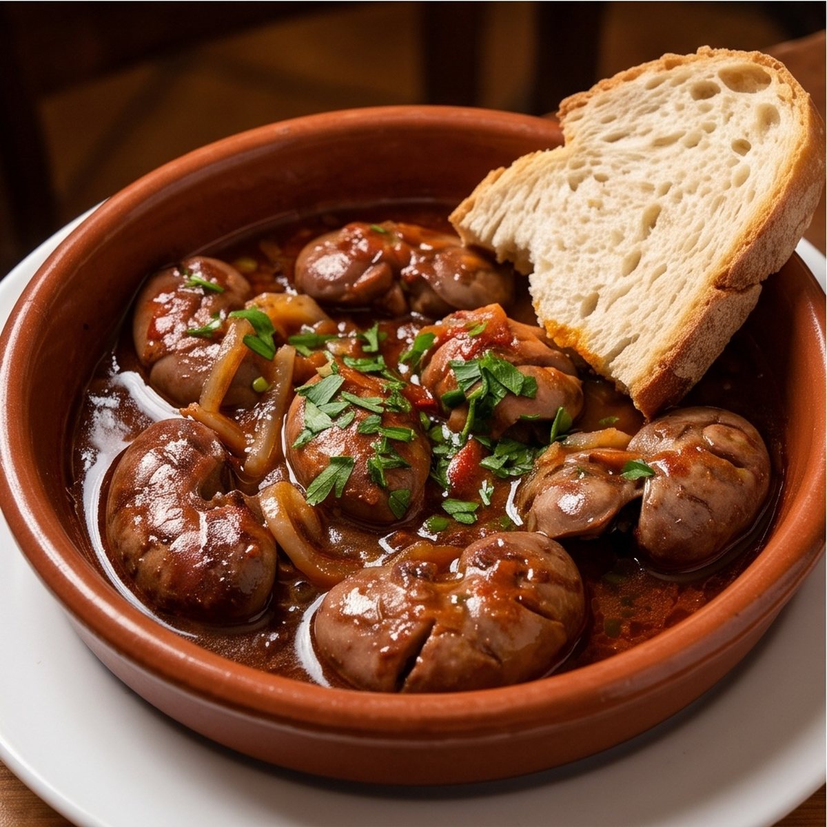 Riñones al Jerez