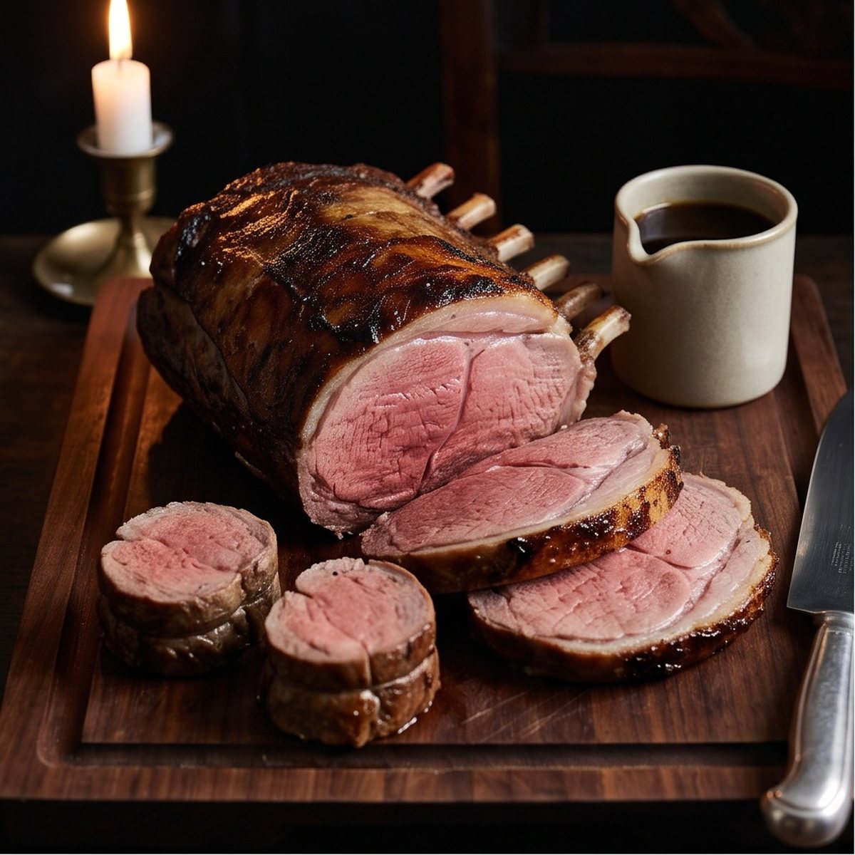 Selle d’Agneau Rôtie