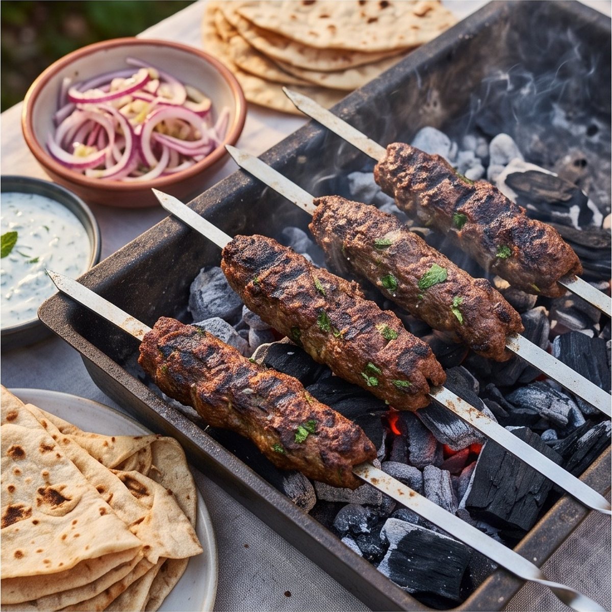 Sheesh Kebab off the Skewer