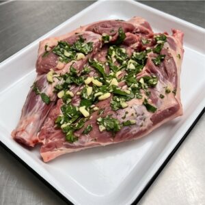 Mint & Garlic Butterflied Leg